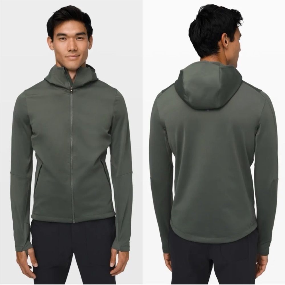 lululemon athletica Men's Performance Jacket - Olive Green